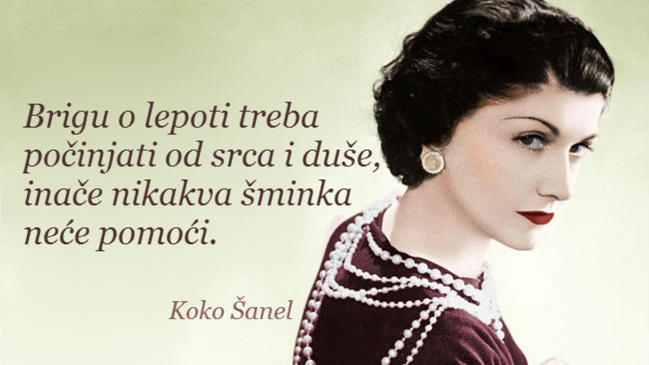 32+ Mudre Izreke Citati O Zenama Coco Chanel citaten
