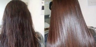 Maska sa kafom za tamnu kosu