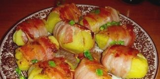 Krompir u slanini. Jednostavno i ukusno.