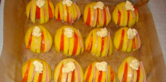 Školjke od krompira. Ukusno i jednostavno.