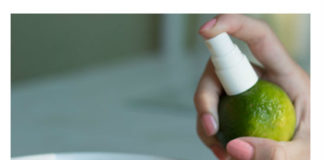 Prskalica za limun. Napravite sami.