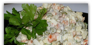 Ruska salata. Neizostavni element svake svečane trpeze