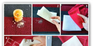 Kako ukloniti fleke od voska i parafina sa odeće, tepiha i nameštaja