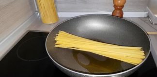 Kako skuvati špagete u tiganju za 4 minuta