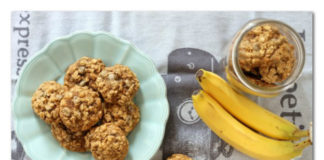Keksići od banana i ovsenih pahuljica. Brzo, zdravo i ukusno!
