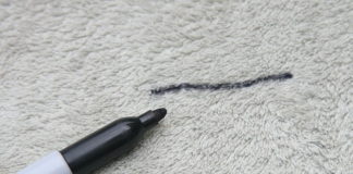 Kako ukloniti tragove markera sa svih površina.