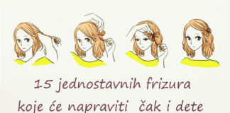 15 jednostavnih frizura koje će napraviti čak i dete