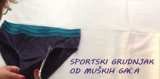 Kako napraviti sportski grudnjak od donjeg veša