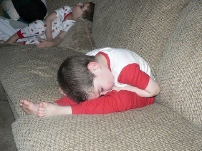 Deca mogu zaspati na svakom mestu