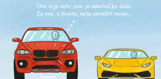 Cenite ono što imate. I ne gledajte na druge.