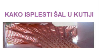 Najbrži i najoriginalniji način: Kako da ispletete šal u kartonskoj kutiji