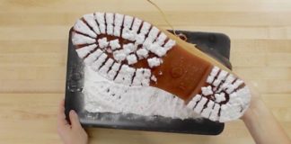 Stavio svoju cipelu u sodu bikarbonu… Rezultat je fantastičan! Obradujte svoju decu novogodišnjom čarolijom.