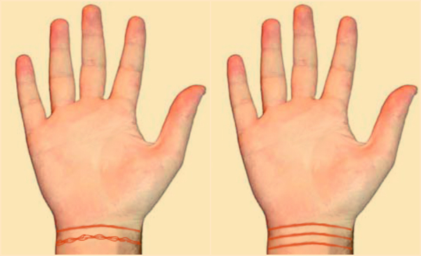 Šta označavaju linije na ručnom zglobu