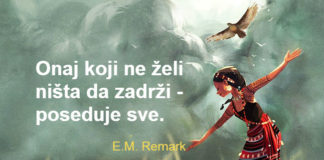 Ko se ne drži prošlosti, biće uvek slobodan