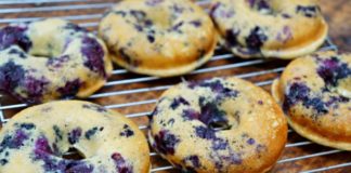 Krofne sa borovnicom, za 10 minuta, pečene u rerni! Ukusnije ne može biti!