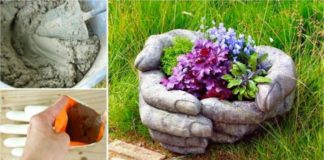 Dekorativna saksija „Dlanovi“ – lep ukras za vaše dvorište.