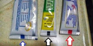 Koje boje je kvadratić ili pravougaonik na tubi vaše paste za zube?