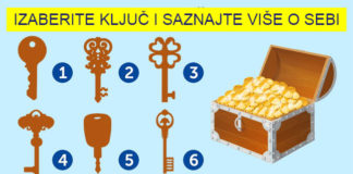 Odaberite ključ koji može otvoriti ovaj kovčeg, i saznajte šta krije vaša podsvest
