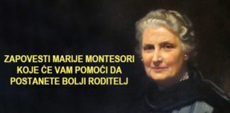 19 zapovesti Marije Montesori za roditelje
