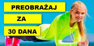30 dana sam radila plank i evo rezultata