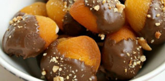 Suve kajsije u čokoladi- savršen desert