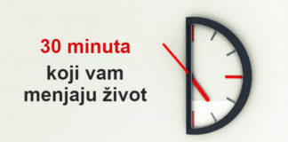 Samo 30 minuta na dan promeniće vam život