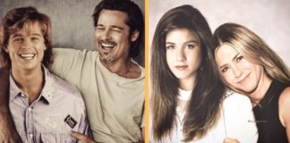 Umetnik koji stvara slike poznatih u društvu samih sebe iz mladih dana