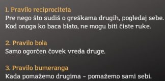 20 pravila života koja uvek deluju