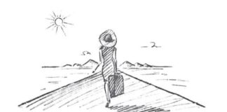 Zatvorila je vrata i krenula ka sebi